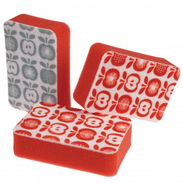 Vintage Apple Sponges X 3