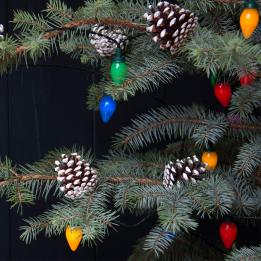 Vintage Christmas Led Battery Lights