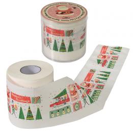 Festive Family Christmas Toilet Roll