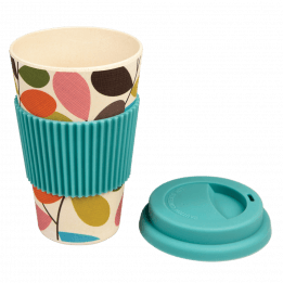 Vintage Ivy Bamboo Travel Mug