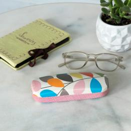 Vintage Ivy Glasses Case & Cleaning Cloth
