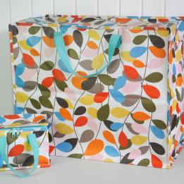 Vintage Ivy Design Jumbo Storage Bag