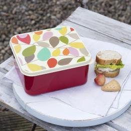 Vintage Ivy Lunch Box Red