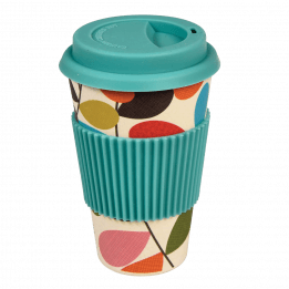 Vintage Ivy Bamboo Travel Mug