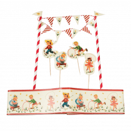 Vintage Kids Cake Bunting