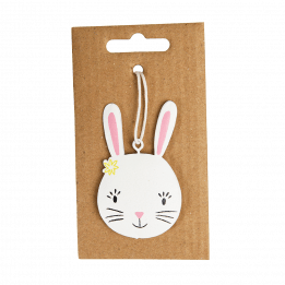 White Easter Bunny Decoration
