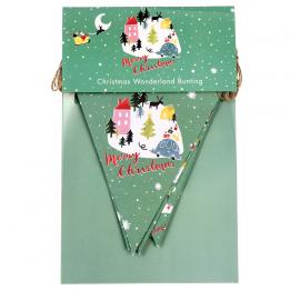 Christmas Wonderland Paper Bunting