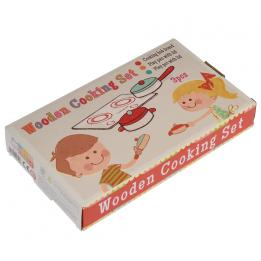 Wooden Cooking Play Set