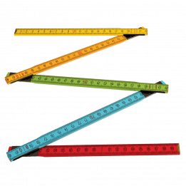 Wooden Folding Ruler (1 Metre)