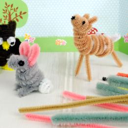 Woodland Animals Pipe Cleaner Set