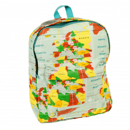 World Map Backpack