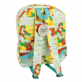 World Map Backpack