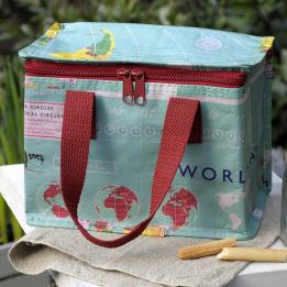 World Map Design Lunch Bag