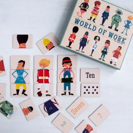 World Of Work Mix And Match Game
