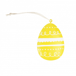 Yellow Easter Egg Decoration