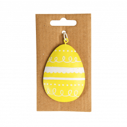 Yellow Easter Egg Decoration