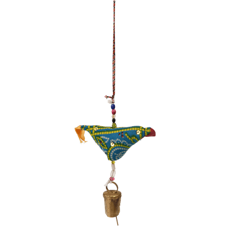 Cloth Bird Hanging Decoration (assorted Colours)