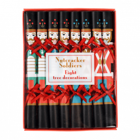 Nutcracker Soldier Mini Christmas Tree Decorations 