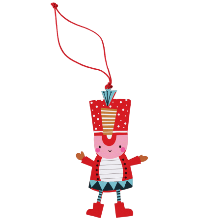 Wooden Soldier Christmas Decoration