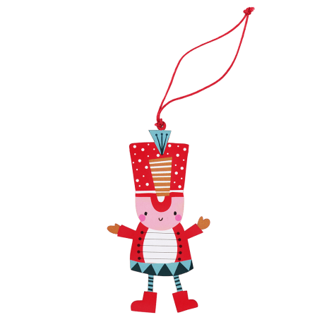 Wooden Soldier Christmas Decoration