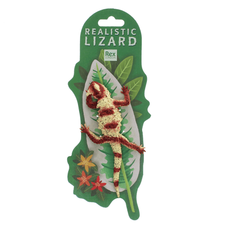 Realistic horned lizard toy