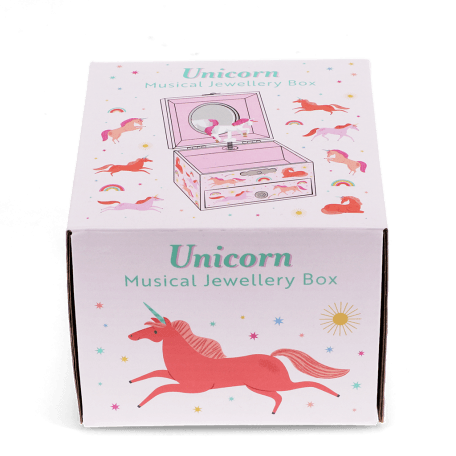Musical jewellery box - Unicorn