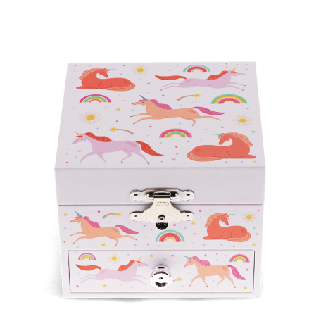 Musical jewellery box - Unicorn