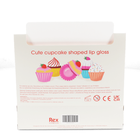 Mini berry scented lip gloss (assorted) - Cupcake