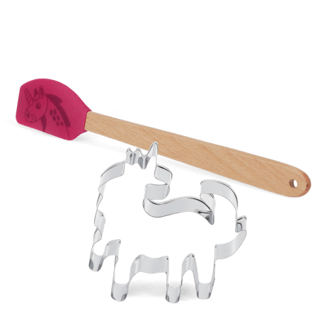 Cookie cutter & spatula - Unicorn