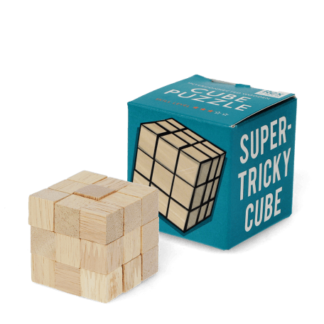 Wooden cube puzzle