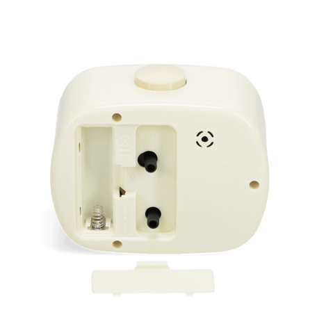 Retro alarm clock - Ivory white
