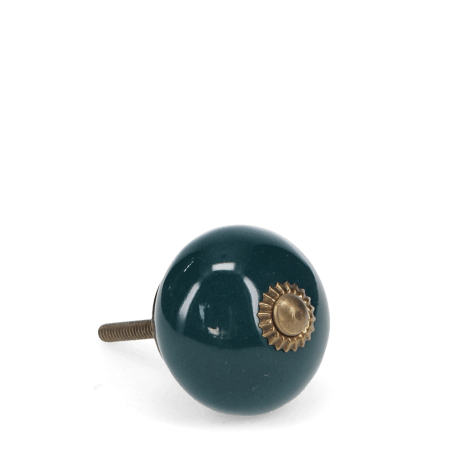 Ceramic drawer knob - Blue