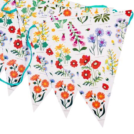 floral party bunting