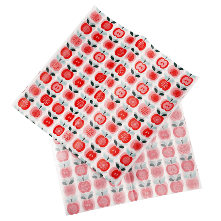 Vintage Apple Greaseproof Paper (pack Of 30)
