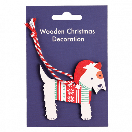 Scottie Dog Christmas Decoration