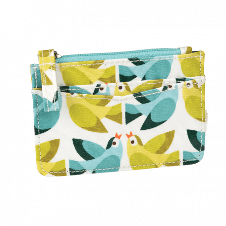 Love Birds Card Holder Purse
