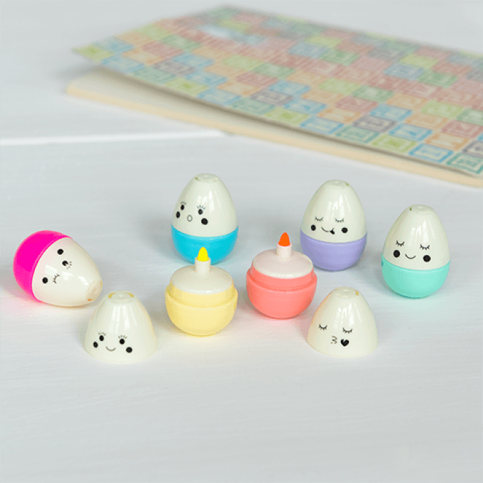 Emoji Egg Pens (pack Of 6)