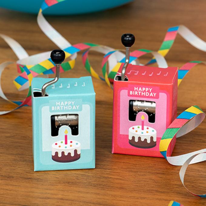 Happy Birthday music boxes
