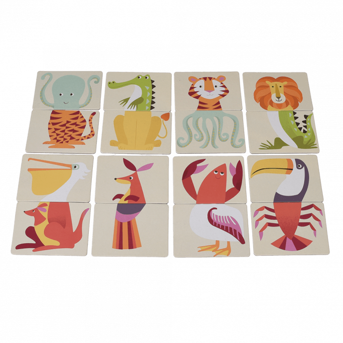 Colourful Creatures Heads And Tails Game ﻿Rex London