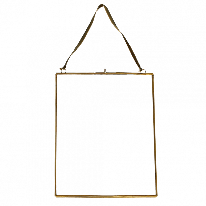 Hanging Brass Frame 25x20cm ﻿Rex London