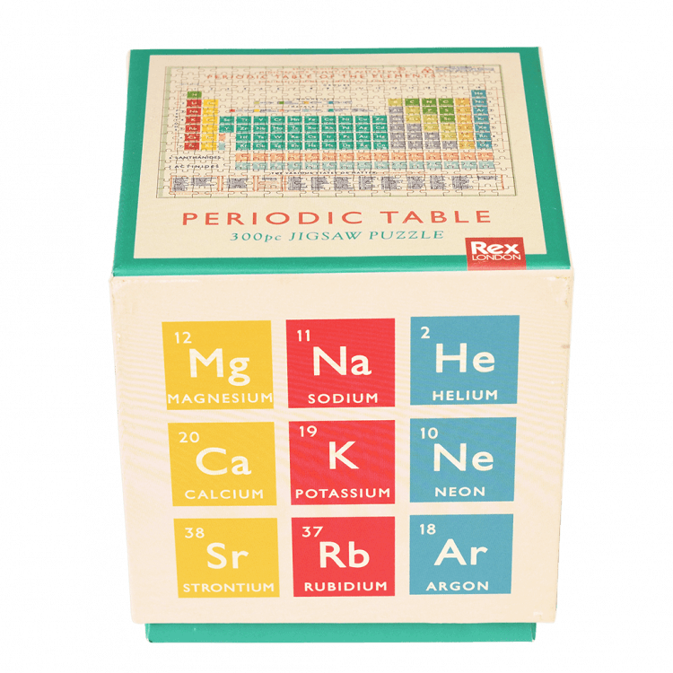 Periodic Table 300 Piece Jigsaw Puzzle ﻿Rex London