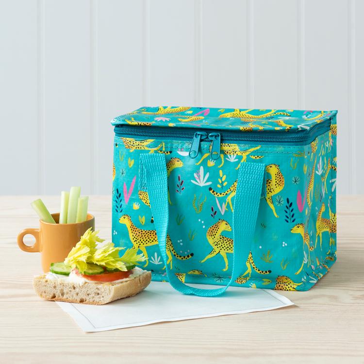 Cheetah Lunch Bag ﻿Rex London