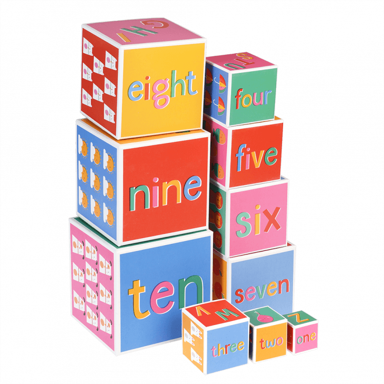 Happy Life Stacking Blocks ﻿Rex London