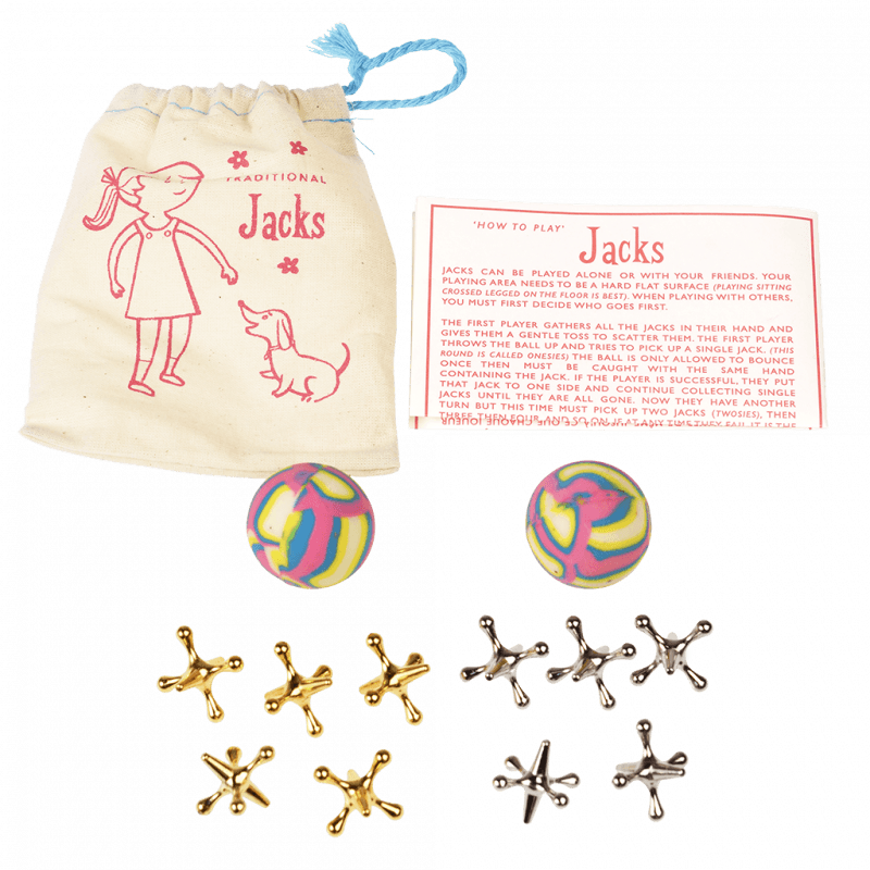 Traditional jacks playground game (SECONDS) | Rex London