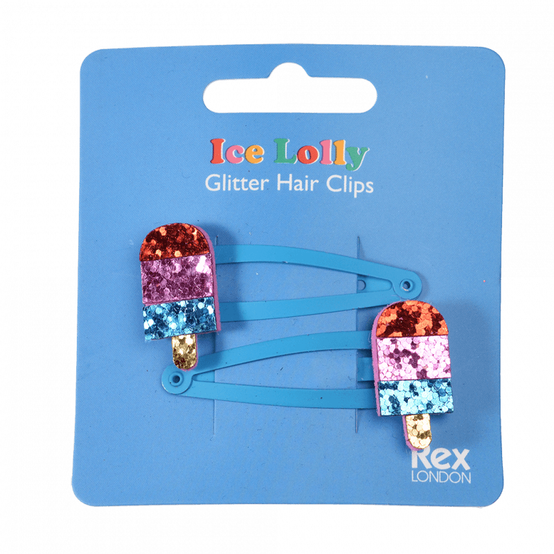 ICE LOLLY GLITTER CLIPS ICE LOLLY GLITTER CLIPS