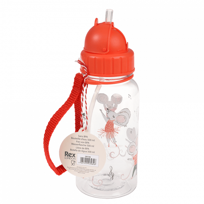 Gourde Minnie rose plastique sans bpa 300 ml