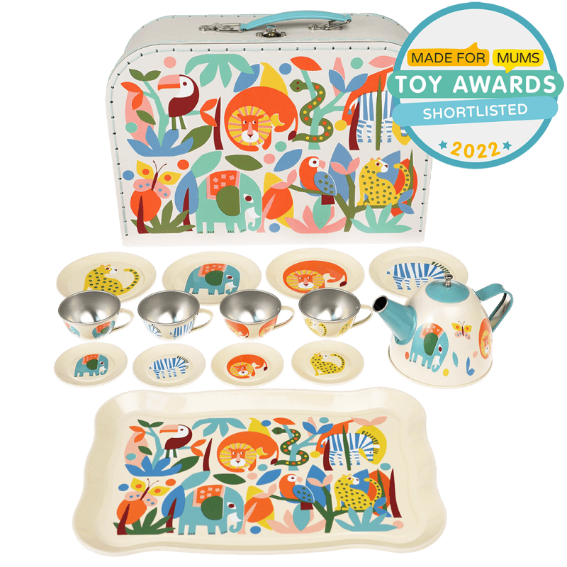 Children's tea party set - Wild Wonders | ﻿Rex London