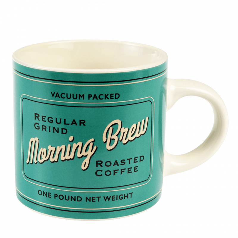 Vintage coffee mug 350ml Morning brew ﻿Rex London