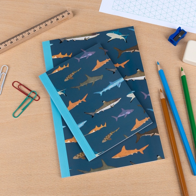 Sharks A5 Notebook | Rex London
