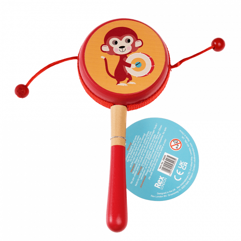 Rattle drum - Animal Band | Rex London